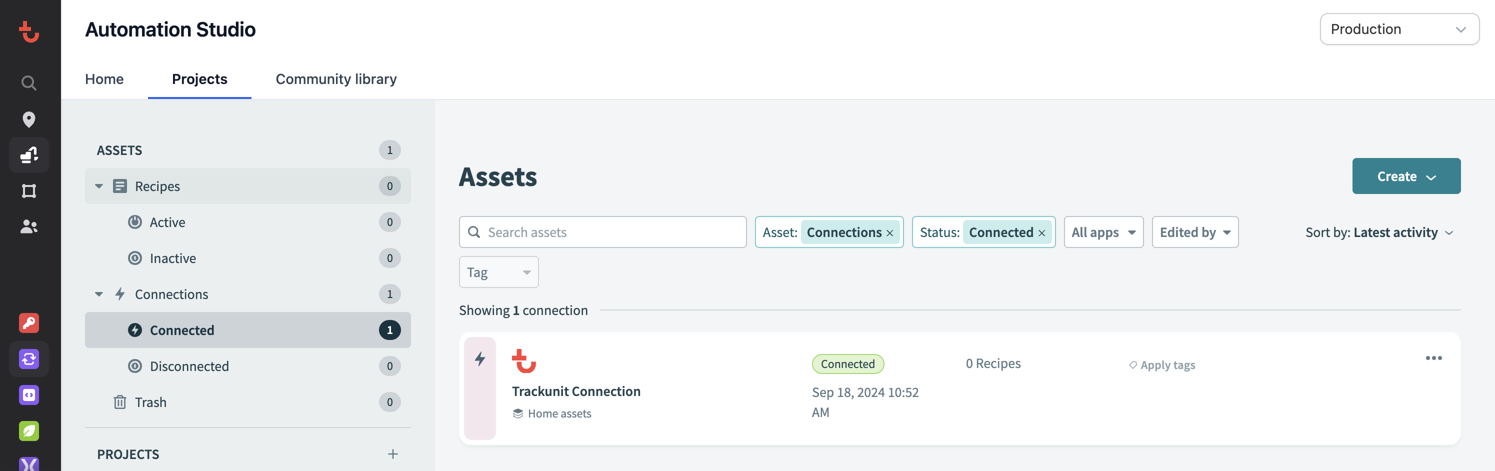 Preinstalled Trackunit Connector